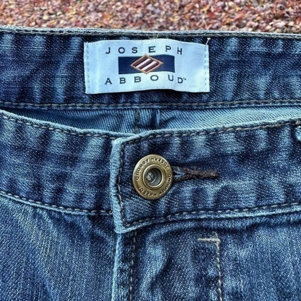Joseph Abboud Men's Straight‎ Leg Jeans, 38Wx32L (Dark Blue Wash)